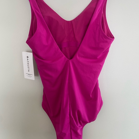 Athleta Pink One Piece Swimsuit NEW with tags - Picture 7 of 7